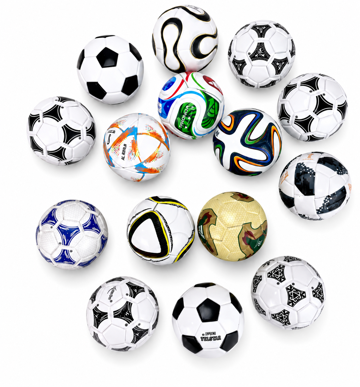 Mini Balones Mundial 1970-2026